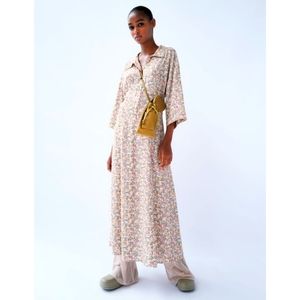 Zara floral maxi dress